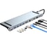 Док-станция PALMEXX 11в1 USB-C to HDMI+VGA+USB3.0+3xUSB2.0+CR+LAN+AUX+PD87W PX/HUB-DST-10IN1 1