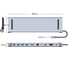 Док-станция PALMEXX 11в1 USB-C to HDMI+VGA+USB3.0+3xUSB2.0+CR+LAN+AUX+PD87W PX/HUB-DST-10IN1 5