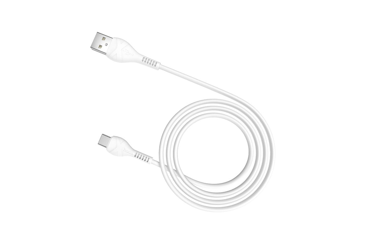 Кабель USB 2.0 Hoco X37, AM/Type-C, белый, 1м 6931474710512 - выгодная ...