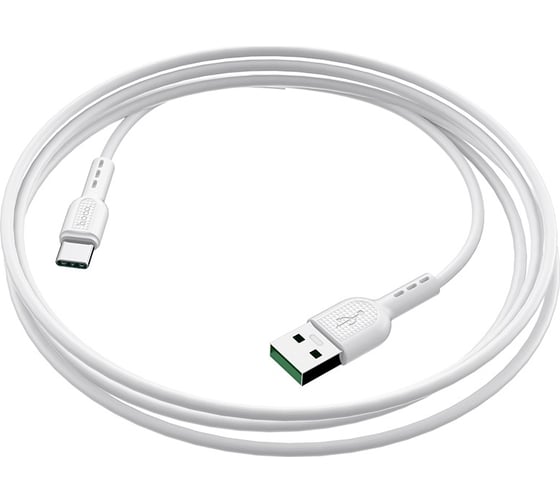 Кабель USB 2.0 Hoco X33, AM/Type-C, белый, 1м, 5А 6931474706126