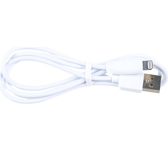 Кабель USB 2.0 Hoco X1, AM/Lightning, белый, 1м 6957531032007