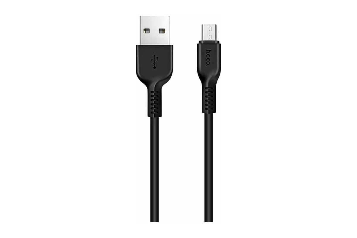 Кабель USB 2.0 Hoco X13, AM/microBM, черный, 1м макс.ток 2,4 А  6957531061168 - выгодная цена, отзывы, характеристики, фото - купить в  Москве и РФ