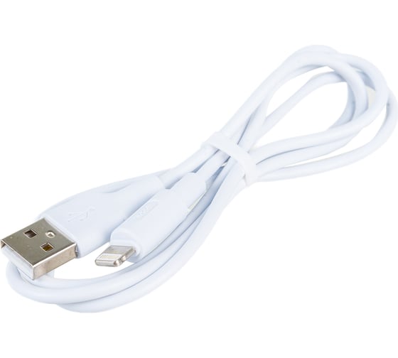 Кабель USB 2.0 Hoco X25, AM/Lightning M, белый, 1м 6957531080114
