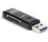 Картридер SMARTBUY USB 3.0 SD/MicroSD /100 SBR-750-B 2