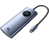Мультифункциональный хаб Vention USB-C 5 в 1 HDMI 8K TQXHB