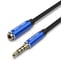 Кабель-удлинитель VENTION аудио Jack 3,5 mm M/Jack 3,5 mm F - 1 м BHCLF 1