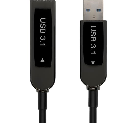 Удлинитель интерфейса Filum активный, оптический, USB A 3.1 Gen2 male - USB A 3.1 Gen2 female, 30 м FL-AOC-USB3.1AM-USB3.1AF-30M