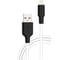 Кабель USB Amperin HOCO X21 Plus Silicone, USB - Lightning, 2.4А, 2м, белый 092076 1