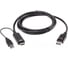 Кабель 2L-7D02HDP 1.8 м True 4K HDMI в DisplayPort 1.2a ATEN 00-01149966 1