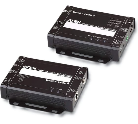 Удлинитель ATEN HDMI HDBaseT с POH, 4K 100м / 1080p 150м VE1812-AT-G