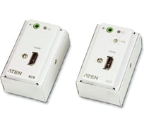 Удлинитель настенный ATEN HDMI по кабелю Cat 5, рамка MK, 1080p 40м 00-00761792