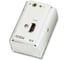 Удлинитель ATEN настенный HDMI по кабелю Cat 5, рамка MK, 1080p 40м VE807-AT-G 3