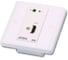 Удлинитель ATEN настенный HDMI по кабелю Cat 5, рамка MK, 1080p 40м VE807-AT-G 4