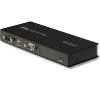 Удлинитель ATEN VGA/SVGA+AUDIO+RS232, 300 м, 1xUTP Cat5e, HD-DB15+MINIJACK+SCREW 5 POLE+DB9+RJ45, M+F+5xF+F+F, без шнуров, БП 220 5.3V VE500T-AT-G
