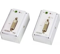 Удлинитель ATEN DVI Over Cat 5 Extender with MK Wall Plate W/EU ADP 00-00848096