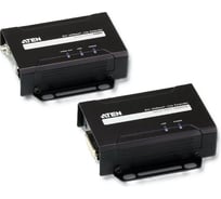 Удлинитель VE601-AT-G DVI HDBaseT-Lite, 70 м, 1xUTP Cat5e, DVI-D+RJ45, F, без шнуров, 2xБП 220> 5V ATEN 00-00526346