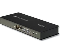 Удлинитель ATEN VGA/SVGA+AUDIO+RS232, 150 м, 1xUTP Cat5e, HD-DB15+MINIJACK+SCREW 5 POLE+DB9+RJ45, F+F+5xF+M+F, без шнуров, БП 220 5.3V VE500R-AT-G