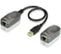 Удлинитель ATEN extender, USB 2.0, 60 метр., 1xUTP Cat5e, USB A-тип, Male/Female, без шнуров, DC 5.3V, (GCR-UEC60DC) UCE260-AT-G 1