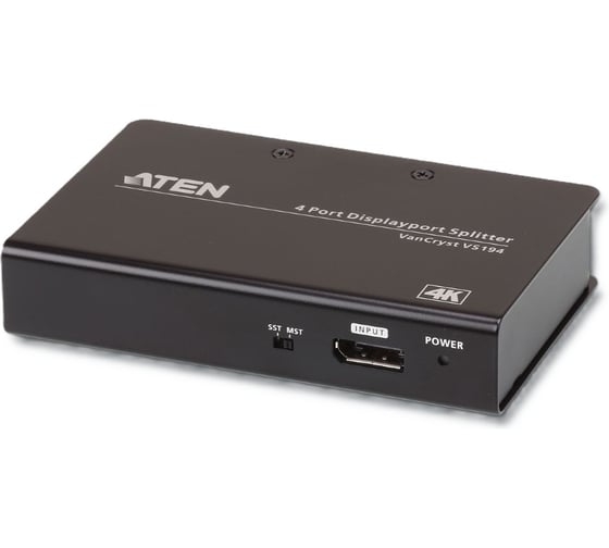 Разветвитель ATEN DisplayPort 4K 4-портовый VS194-AT-G