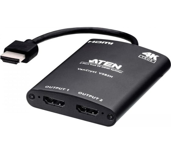 Разветвитель ATEN 2-Port True 4K HDMI Splitter VS82H-AT