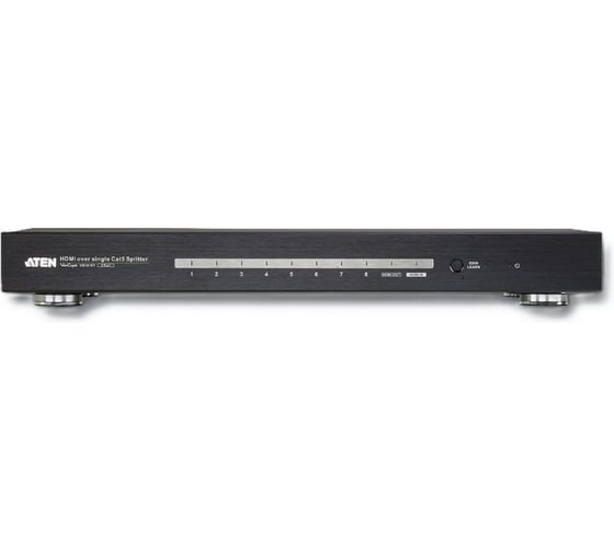 Разветвитель ATEN Video Splitter, HDMI, 1 8 мониторов/port, 100 метр./1080p; 60 метр./4Kx2K, F, без шнуров, БП, (по 1 витой паре;треб. у VS1818T-AT-G