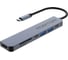 USB-разветвитель ROBITON RHC-7 док-станция (хаб) PD/HDMI/SD/TF/USB A/USB C BL1 19817 1