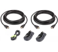 Комплект кабелей ATEN 2L-7D03UHX5 USB, HDMI для защищенного KVM-переключателя (3м) 2L-7D03UHX4