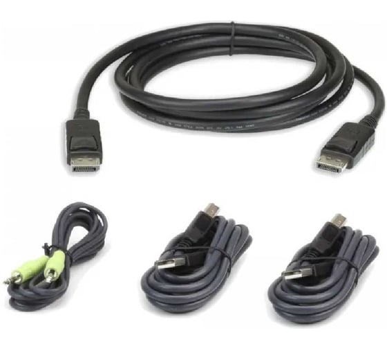 Комплект кабелей ATEN USB, DisplayPort для защищенного KVM-переключателя (3м) 2L-7D03UDPX4 1