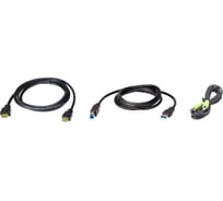 Комплект кабелей ATEN USB, HDMI для KVM-переключателя (1.8м) 2L-7D02UHX3