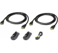 Комплект кабелей ATEN 2L-7D02UHX5 USB, HDMI, Dual Display для защищенного KVM-переключателя (1.8м) 2L-7D02UHX4