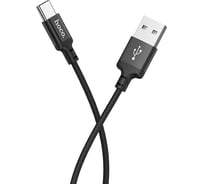 Кабель USB 2.0 Hoco X14, AM/Type-C M, черный, 2м 6957531062929