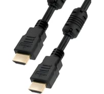 Кабель 5Bites HDMI / M-M / V2.0 / 4K / HIGH SPEED / ETHERNET / 3D / FERRITES / 12.5M APC-200-125F