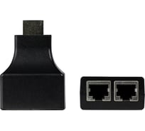 Адаптер для передачи HDMI сигнала по витой паре SMARTBUY UTP 5e/6, до 30 м. (в компл. 2 адаптера) ()/50 A250