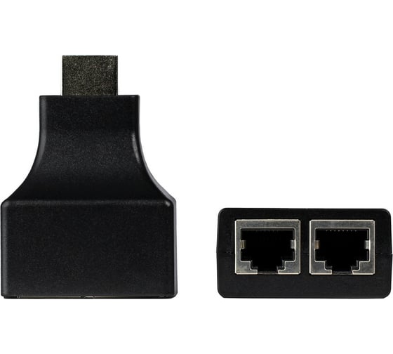 Адаптер для передачи HDMI сигнала по витой паре SMARTBUY UTP 5e/6, до 30 м. (в компл. 2 адаптера) ()/50 A250