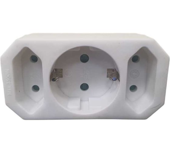 Тройник ООО "ОПТИКОМ ЭЛЕКТРИК" ООО ОПТИКОМ ЭЛЕКТРИК КОП, белый 1776.0200.9