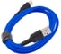 Кабель USB-Type-C VIXION, 1 м, PRO VX-07c, для зарядки и передачи данных, синий, 01246 514409 2