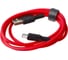Кабель ОФИСМАГ USB-Type-C, 1 м, vixion PRO VX-07c, для зарядки и передачи данных, красный, 01239 514408 2