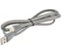 Кабель силиконовый ОФИСМАГ USB-Lightning 8pin, 1м, vixion PRO VX-12i, для зарядки и передачи данных, серый, 02991 514415 2