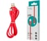 Кабель силиконовый USB-Type-C VIXION, 1 м, PRO VX-12c, для зарядки и передачи данных, красный, 03028 514410 3