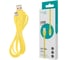 Кабель силиконовый USB-Type-C VIXION, 1 м, PRO VX-12c, для зарядки и передачи данных, желтый, 03035 514411 3
