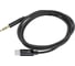 Переходник ОФИСМАГ AUX, Jack 3,5 (M) - Type-C, 1 м, vixion PRO VX-10c, черный 02786 514405 1