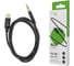 Переходник ОФИСМАГ AUX, Jack 3,5 (M) - Type-C, 1 м, vixion PRO VX-10c, черный 02786 514405 3