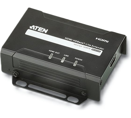 Удлинитель ATEN приемник/extender/receiver, HDMI HDBaseT-Lite, 60 метр., 1xUTP Cat5e, HD VE801R-AT-G