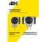Тройник IEK STANDARD Т-01/03 3 места 2P+PE 16А алюминий 050664 4
