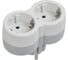 Тройник IEK STANDARD Т-01/02 2 места 2P+PE 16А вертикальный белый 050655 1