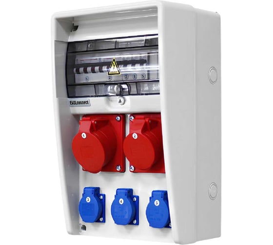 Навесной щит с розетками EVOL COMBOX ULTRA 12, 0106-019-1