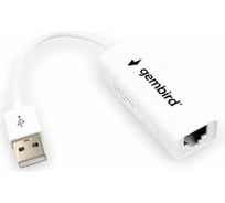 Сетевой адаптер Gembird Ethernet USB 2.0 - Fast Ethernet adapter, NIC-U4