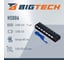 Разветвитель USB BigTech HS006 выключатель/USB 3.0x7/черный 1853676 9