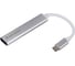 Разветвитель USB BigTech HS001 USB3.0x1/USB 2.0x3/серебристый 1853671 1