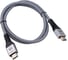 Кабель HDMI Cablexpert 19M/19M, v2.2, 16K, медь, тройной экран, нейлон, 1м, серый, коробка CCP-HDMI16K-1M 1